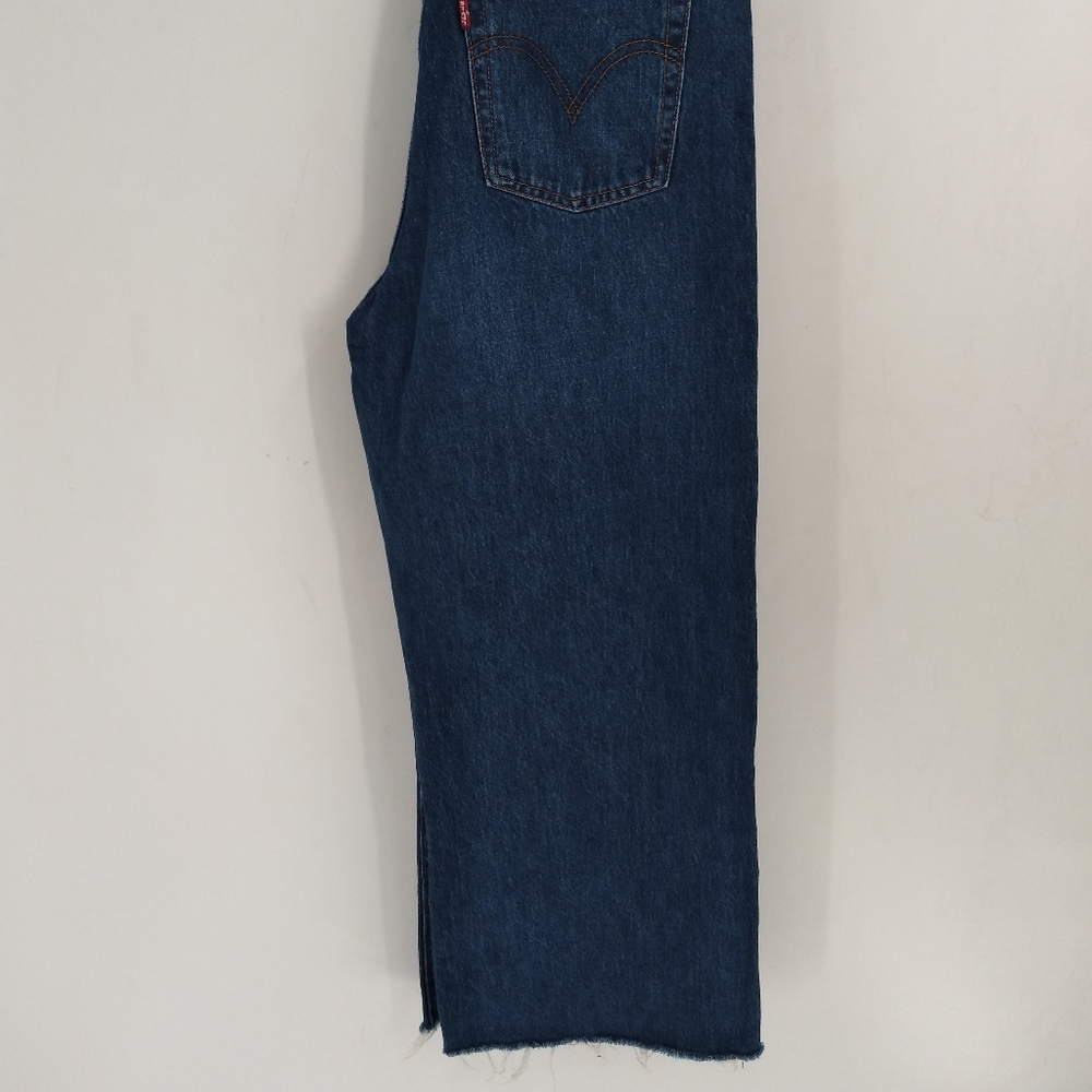Levi's Premium Ribcage Straight Fringe Bottom - Picture 6 of 11